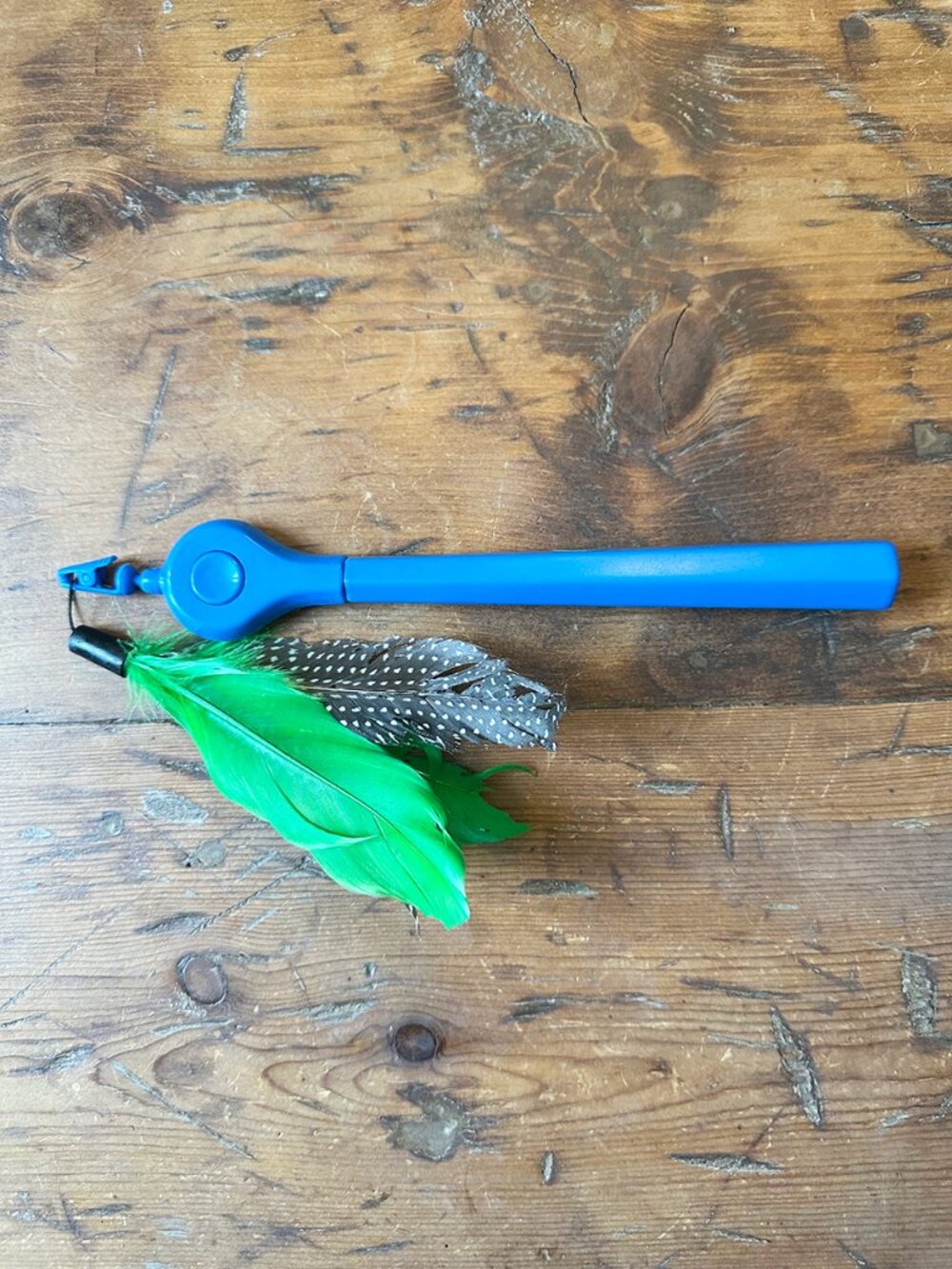 Jackson Galaxy Retractable Feather Wand Cat Toy NWOT